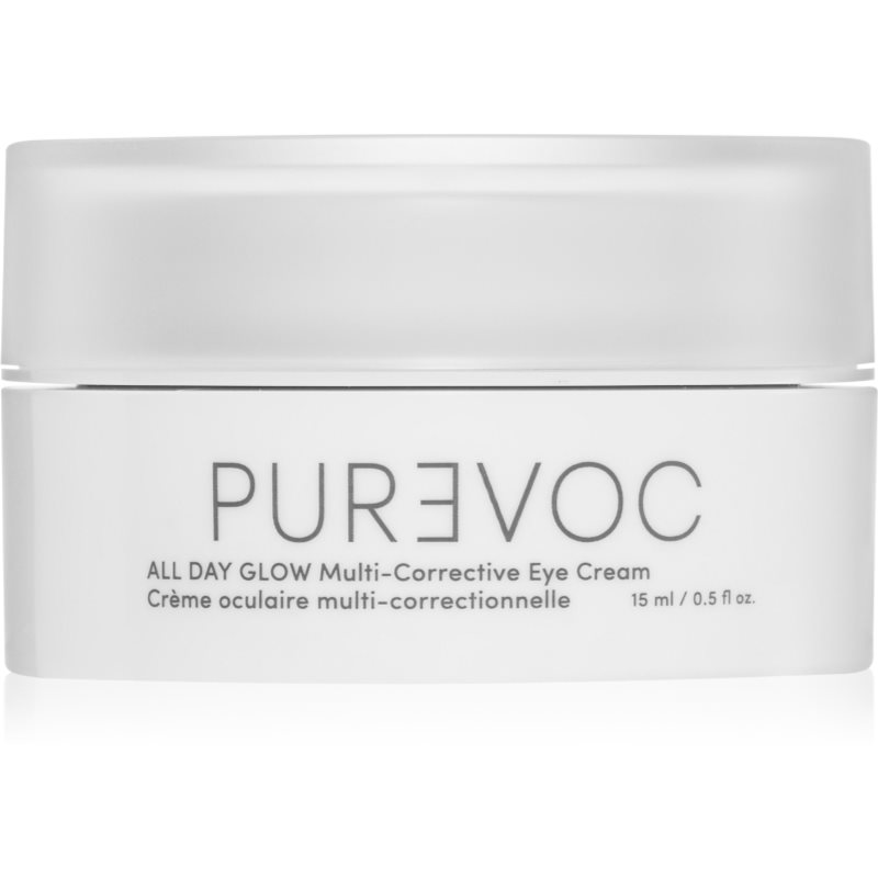 WONDERSKIN PUREVOC All Day Glow Eye Cream očný krém na korekciu tmavých kruhov a vrások 15 ml