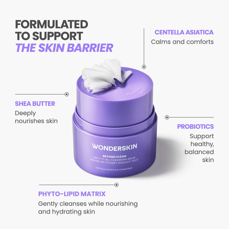 WONDERSKIN Beyond Clean Melt-It-All Balsam zum Abschminken und Reinigen 50 ml (Bild 4)