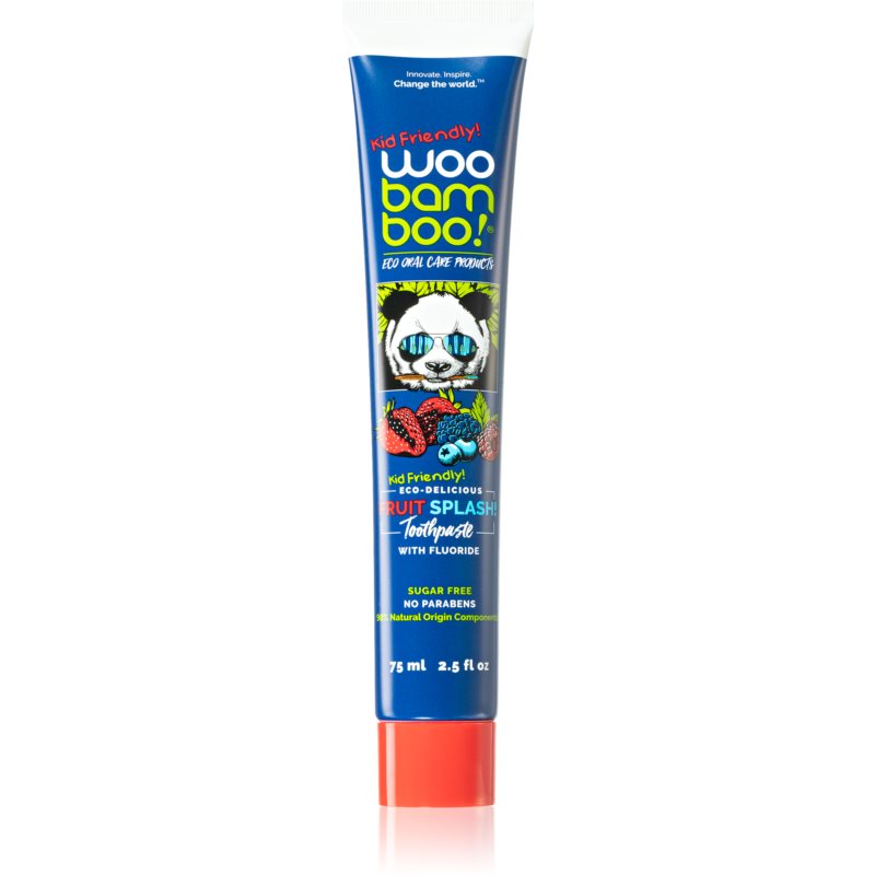 Woobamboo Eco Toothpaste dantų pasta vaikams 75 ml