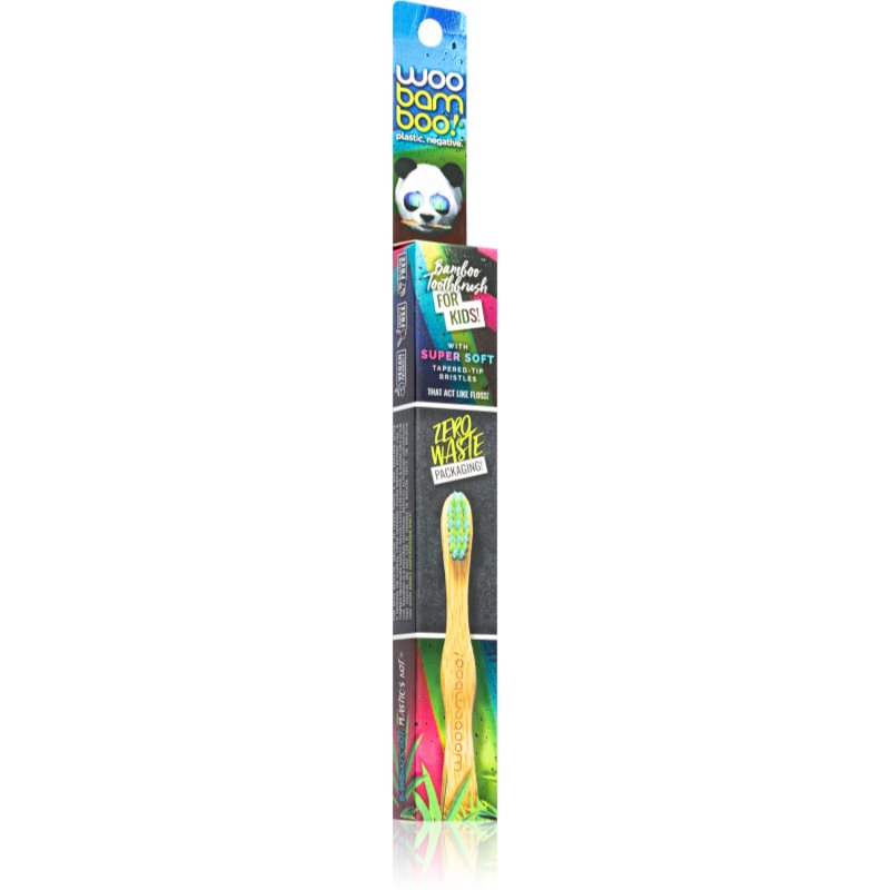 Woobamboo Eco Toothbrush Kids Super Soft бамбукова зубна щітка для дітей 1 кс