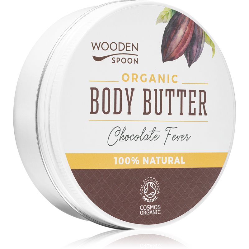 WoodenSpoon Organic Chocolate Fever Body Butter With Chocolate Aroma 100 Ml