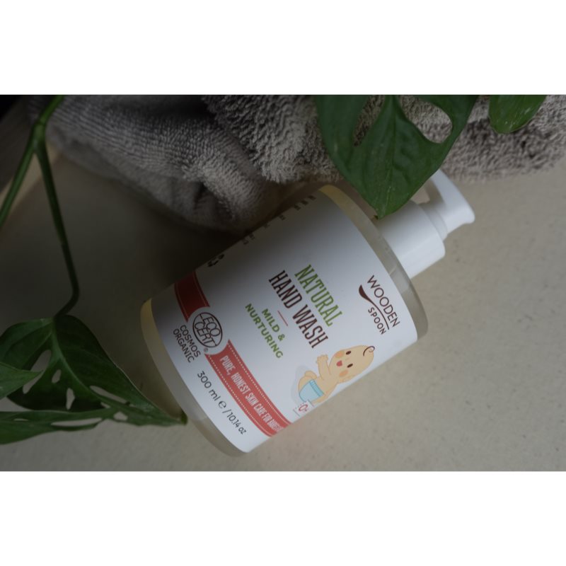 WoodenSpoon Natural jemné tekuté mýdlo na ruce pro děti 300 ml (obrázek 3)
