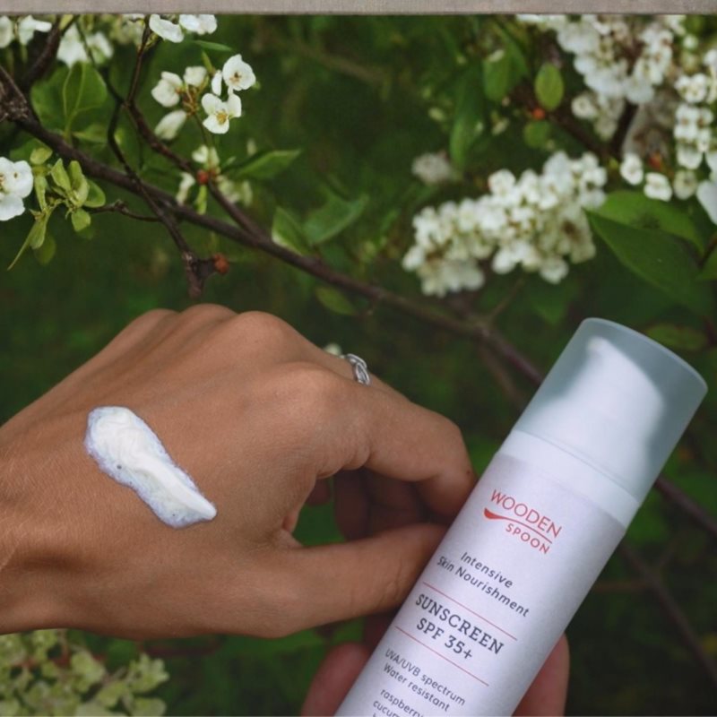 WoodenSpoon Skin Nourishment opalovací mléko na obličej a tělo SPF 35 100 ml (obrázek 3)