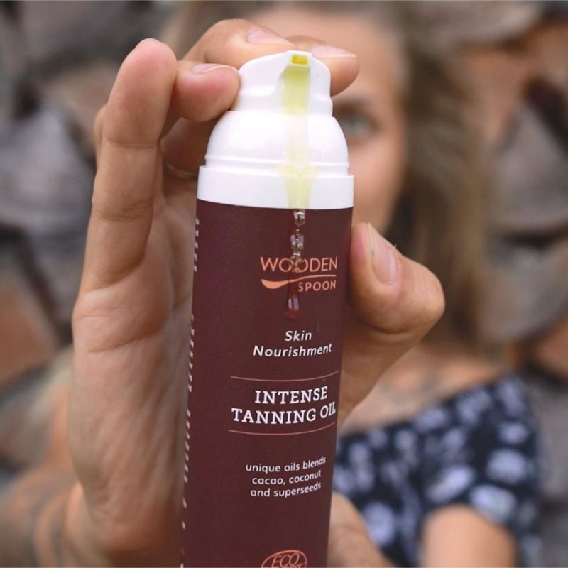 WoodenSpoon Skin Nourishment pečující tělový olej pro intenzivní opálení 100 ml (obrázek 3)