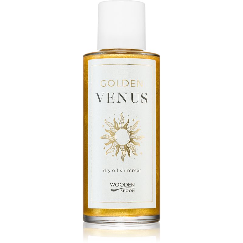 WoodenSpoon Golden Venus суха олійка з блискітками 100 мл