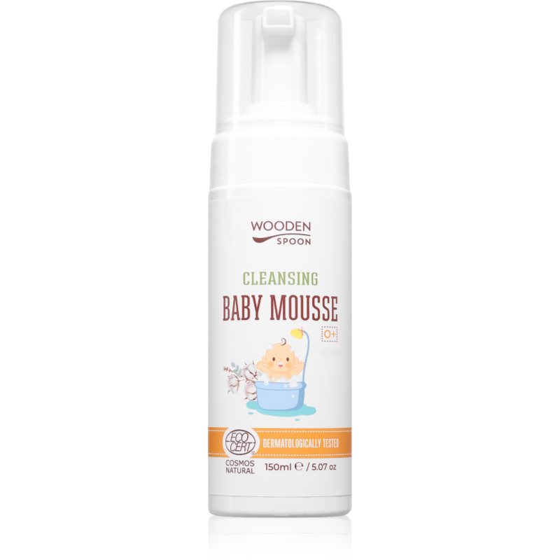 WoodenSpoon Cotton Kiss čistilna pena za otroke 150 ml