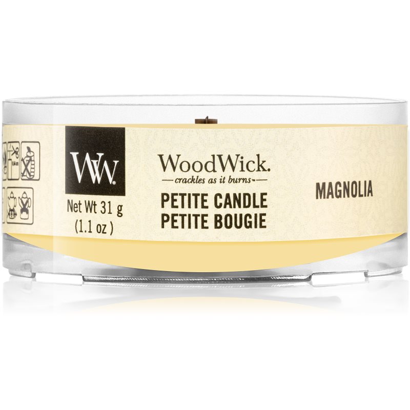 

Woodwick Magnolia вотивна свічка з дерев'яним гнітом