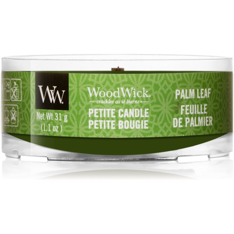 

Woodwick Palm Leaf вотивна свічка з дерев'яним гнітом
