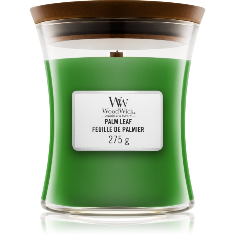 

Woodwick Palm Leaf aроматична свічка з дерев'яним гнітом