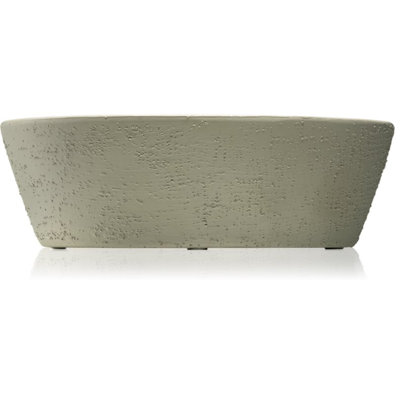 

Woodwick Concrete Woodsmoke aроматична свічка з дерев'яним гнітом (hearthwick