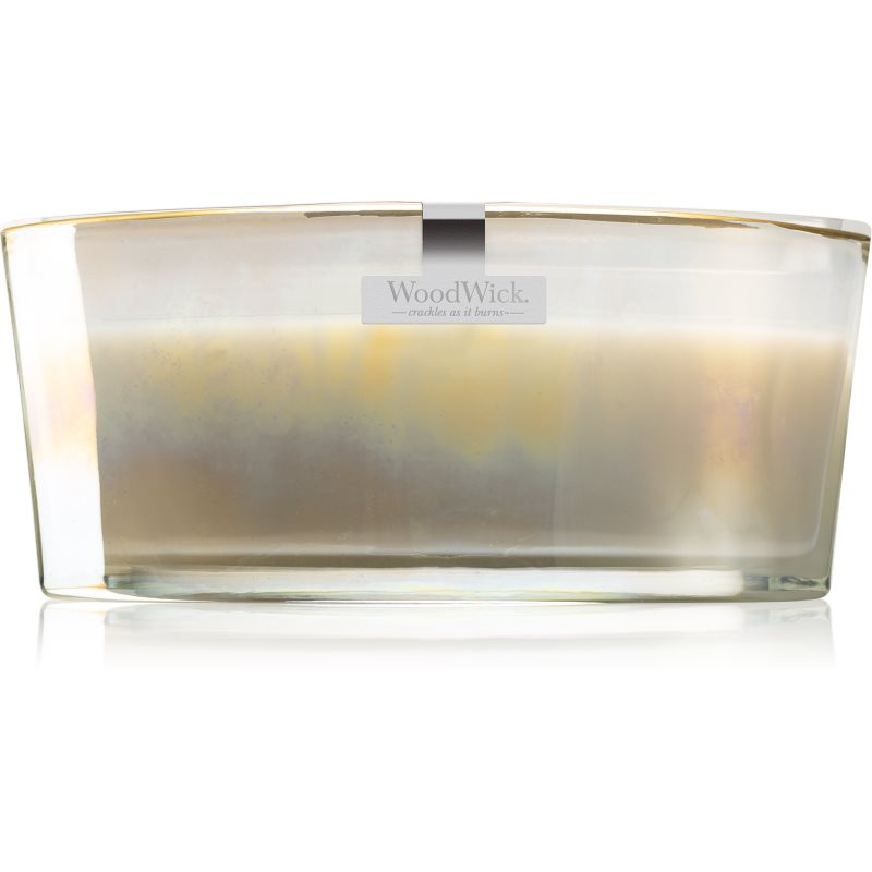 

Woodwick Floral Night Smoked Jasmine aроматична свічка з дерев'яним гнітом (hearthwick