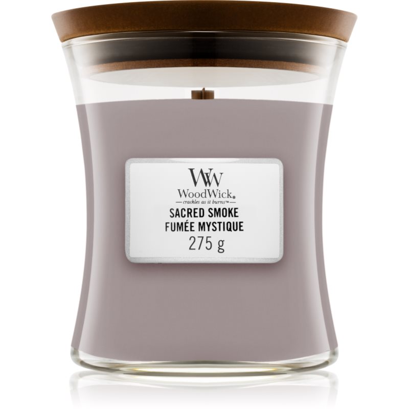 

Woodwick Sacred Smoke aроматична свічка з дерев'яним гнітом