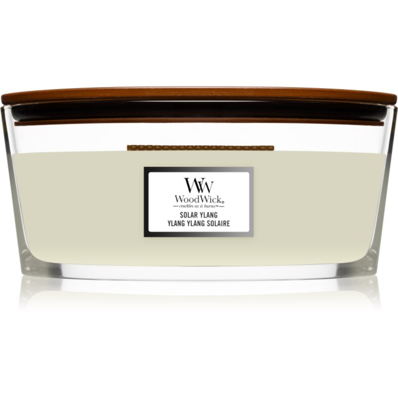 Woodwick Solar Ylang Scented Candle With Wooden Wick (hearthwick) 453.6 G