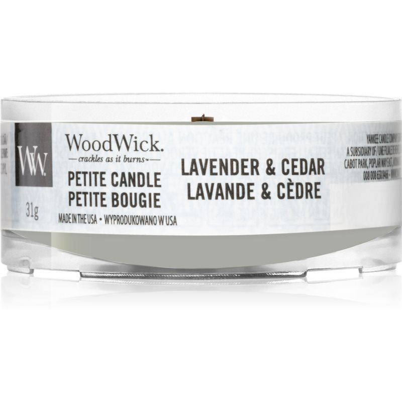 

Woodwick Lavender & Cedar вотивна свічка