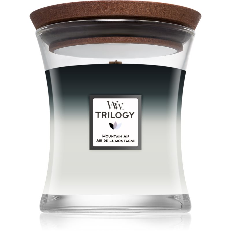 

Woodwick Trilogy Mountain Air aроматична свічка