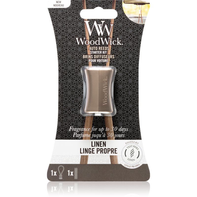 

Woodwick Linen aромат для авто