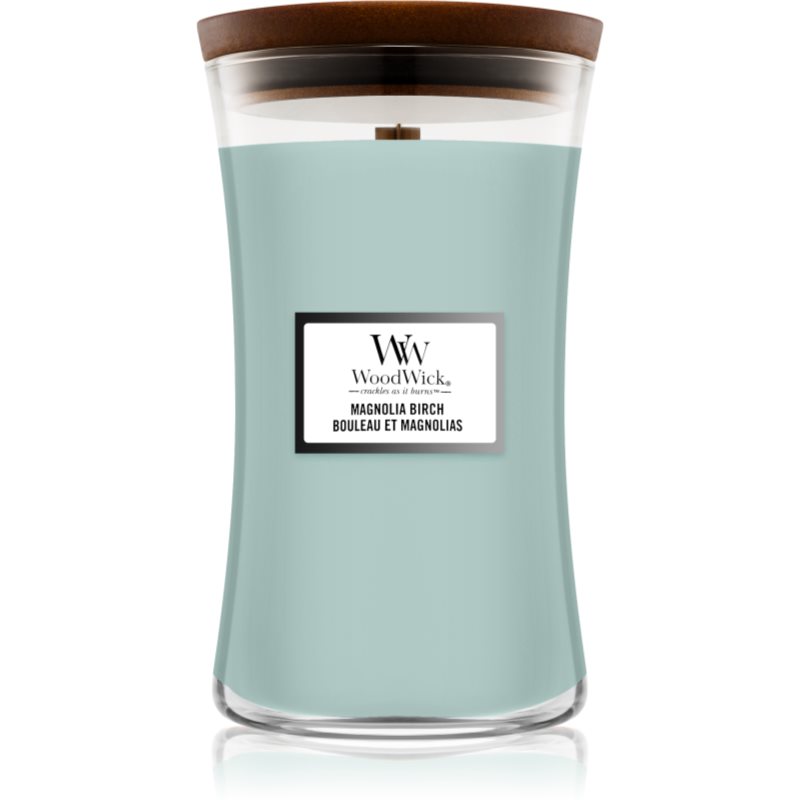 Woodwick Magnolia Birch Scented Candle With Wooden Wick 610 G