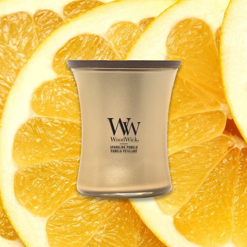 Woodwick Precious Metals Sparkling Pomelo vonná svíčka 275 g (obrázek 4)