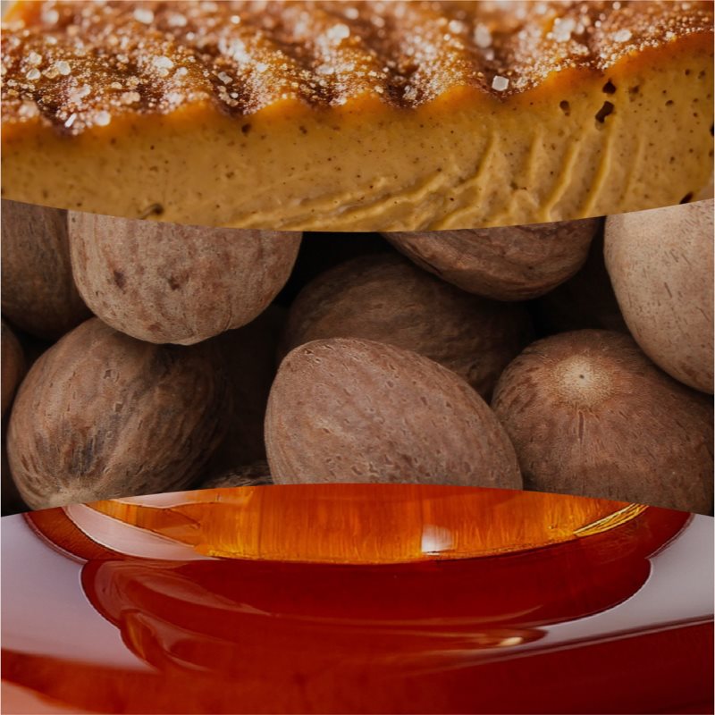 Woodwick Pumpkin Praline Duftkerze mit Holzdocht 275 g (Bild 3)