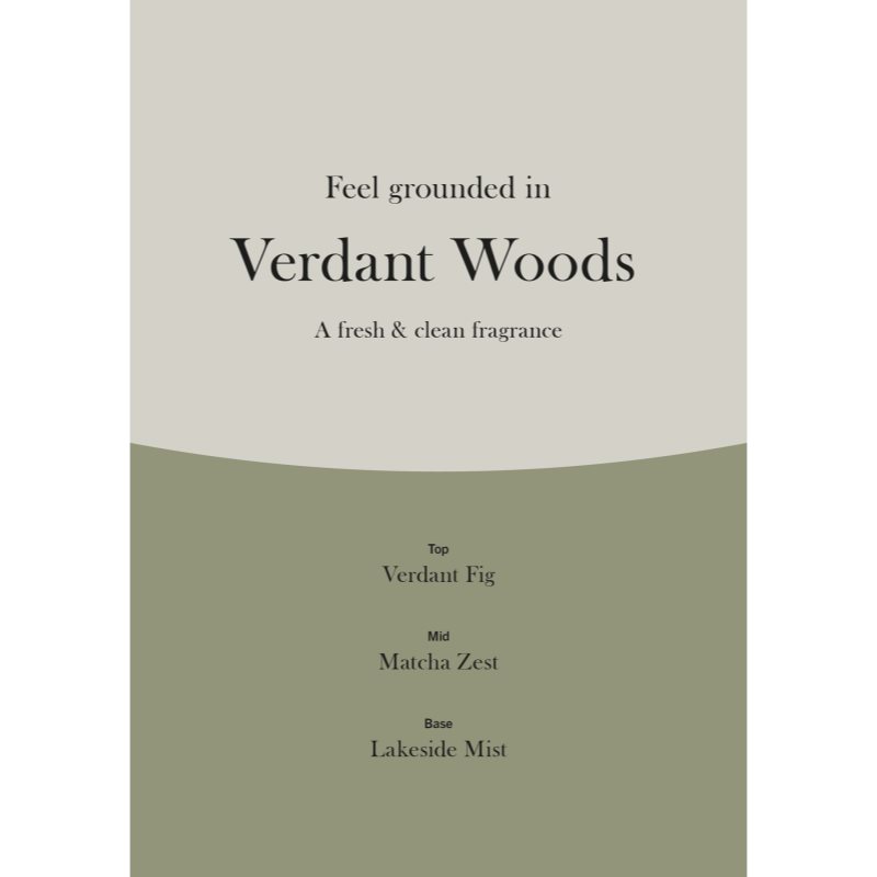 Woodwick Trilogy Verdant Woods Duftkerze mit Holzdocht 453.6 g (Bild 4)