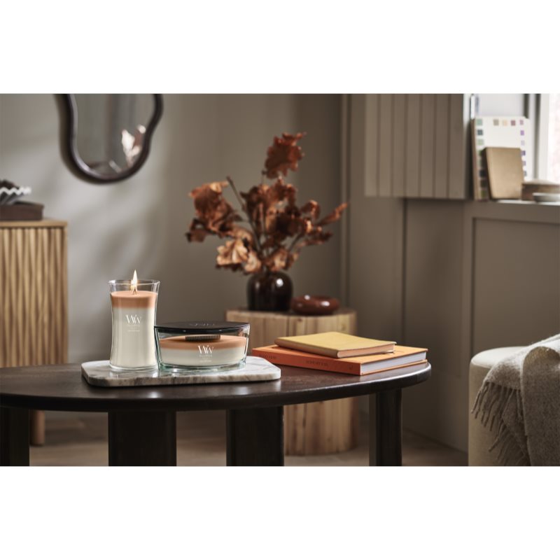 Woodwick Trilogy Café Macchiato Duftkerze mit Holzdocht 453.6 g (Bild 3)