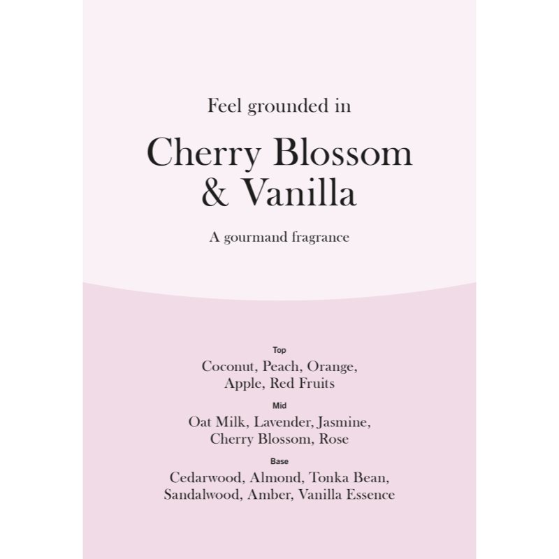 Woodwick Cherry Blossom & Vanilla Duftkerze mit Holzdocht 610 g (Bild 5)