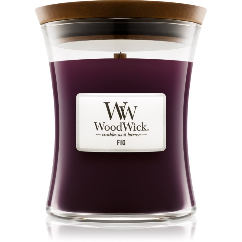 

Woodwick Fig aроматична свічка з дерев'яним гнітом