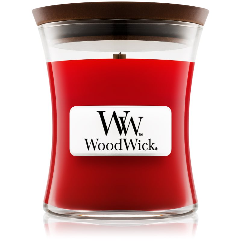 

Woodwick Pomegranate aроматична свічка з дерев'яним гнітом