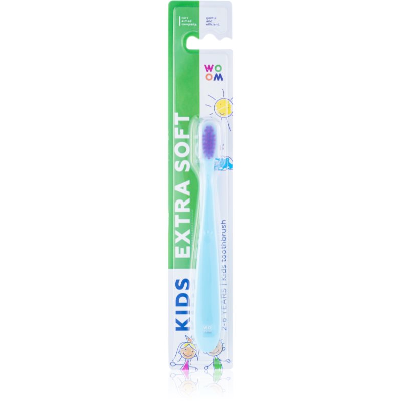 WOOM Toothbrush Kids Extra Soft Toothbrush For Children Extra Soft 1 Pc