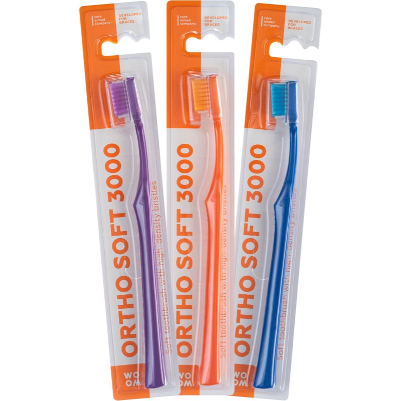 WOOM Ortho 3000 Soft зубна щітка 1 кс