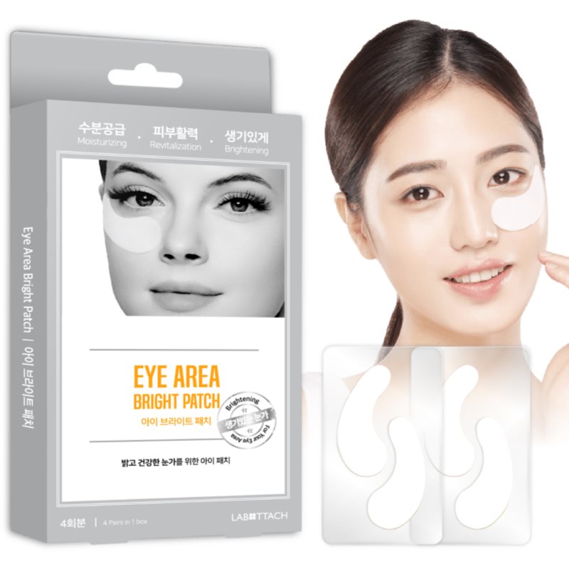 Wooshin Labottach Eye Area Bright hydrogelové polštářky 4 pár (obrázek 3)