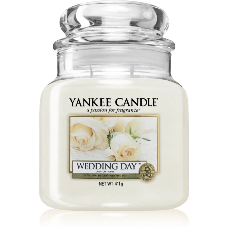 Yankee Candle Wedding Day illatgyertya Classic közepes méret 411 g