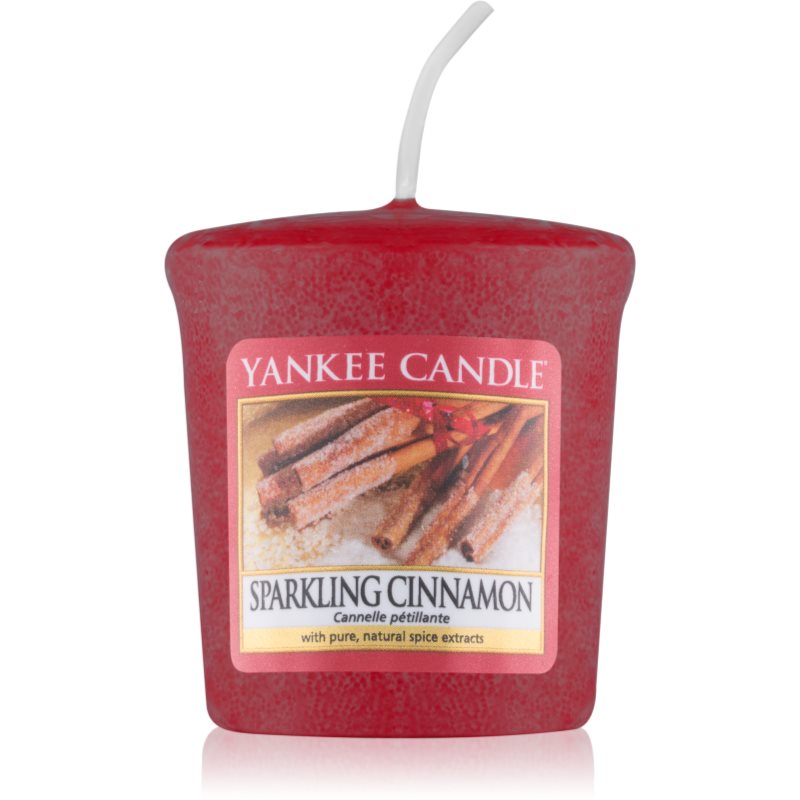 Yankee Candle Sparkling Cinnamon Votive Candle 49 G