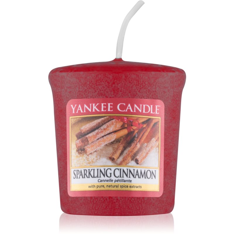 Yankee Candle Sparkling Cinnamon вотивна свічка 49 гр
