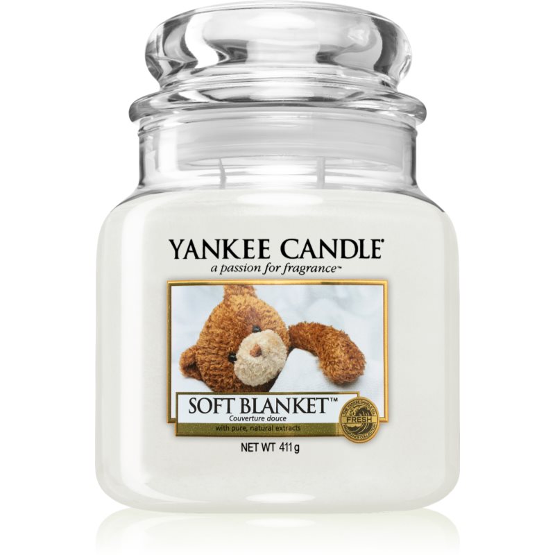 Yankee Candle Soft Blanket 411 g vonná sviečka unisex