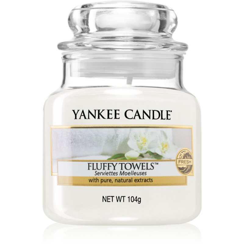 Yankee Candle Fluffy Towels Duftkerze Classic medium 104 g