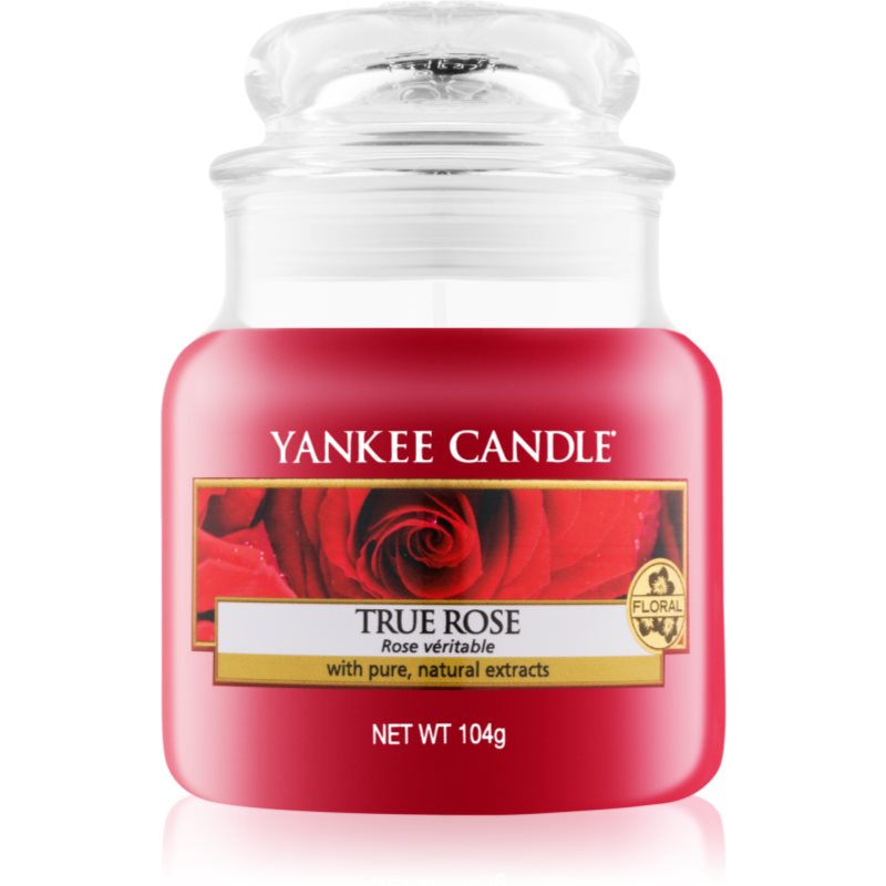 

Yankee Candle True Rose aроматична свічка Classic маленька