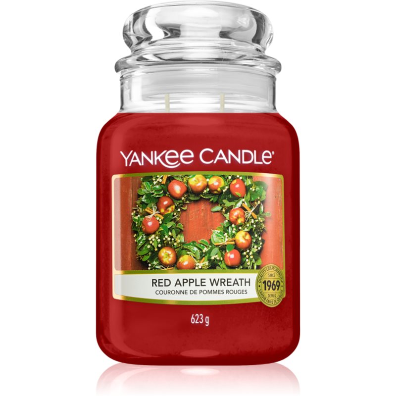 Yankee Candle Red Apple Wreath vonná sviečka 623 g