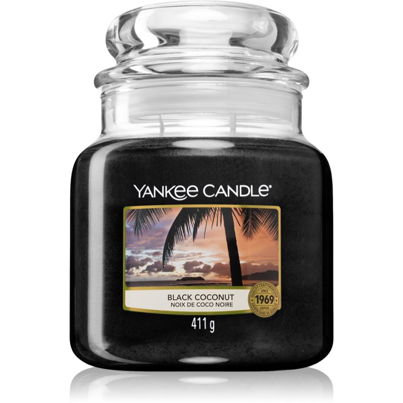 Yankee Candle Black Coconut Aроматична свічка 411 гр