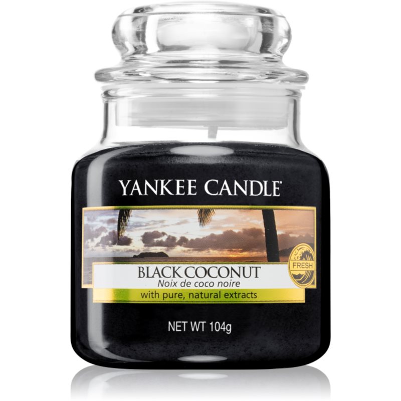 Yankee Candle Black Coconut kvapioji žvakė Klasikinė vidutinė 104 g