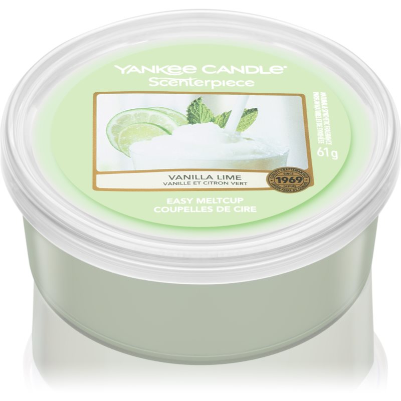 Yankee Candle Scenterpiece  Vanilla Lime elektromos aromalámpa viasz 61 g