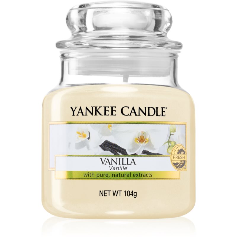 Yankee Candle Vanilla illatgyertya 104 g