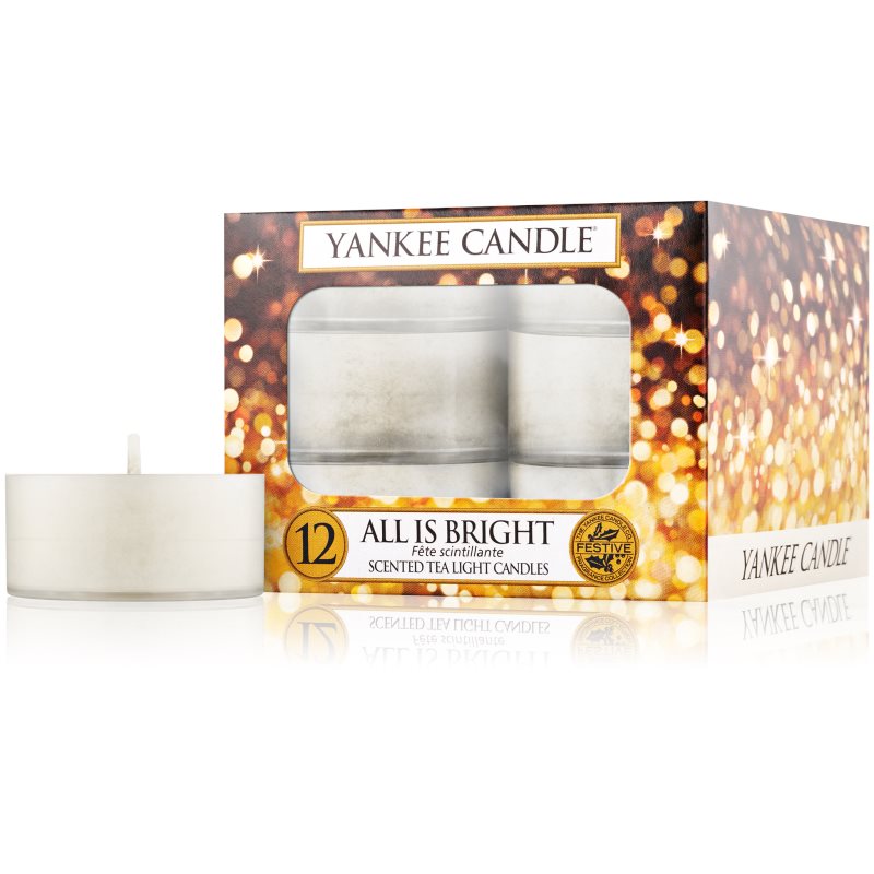 

Yankee Candle All is Bright чайні свічки