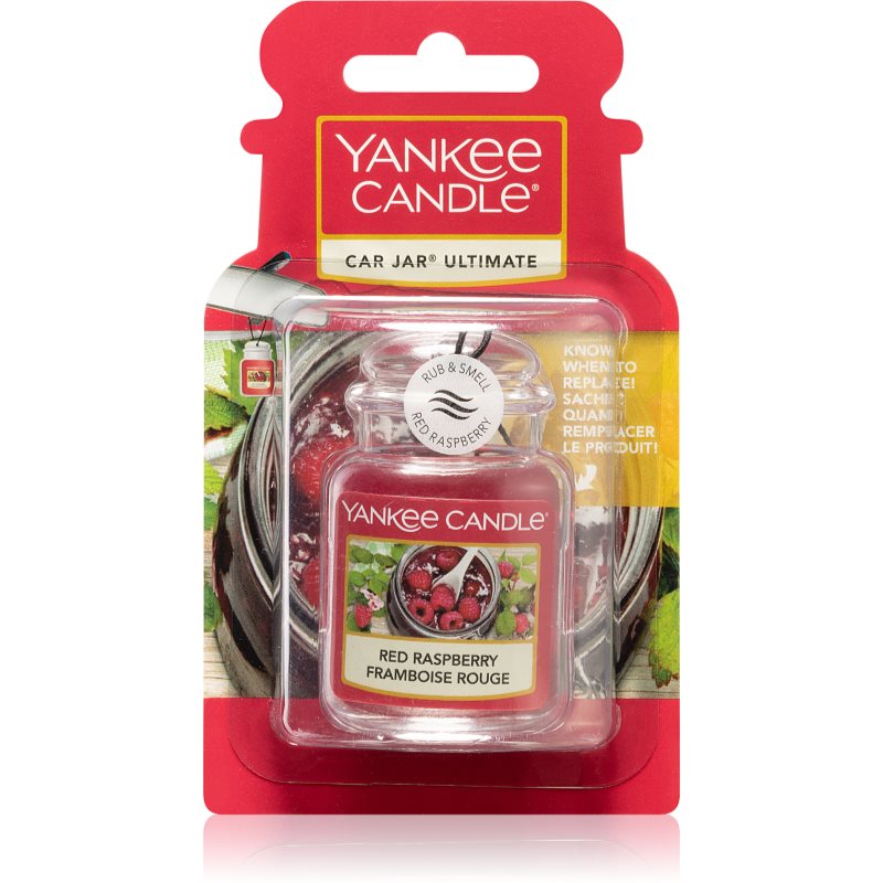 Yankee Candle Red Raspberry Car Air Freshener Hanging