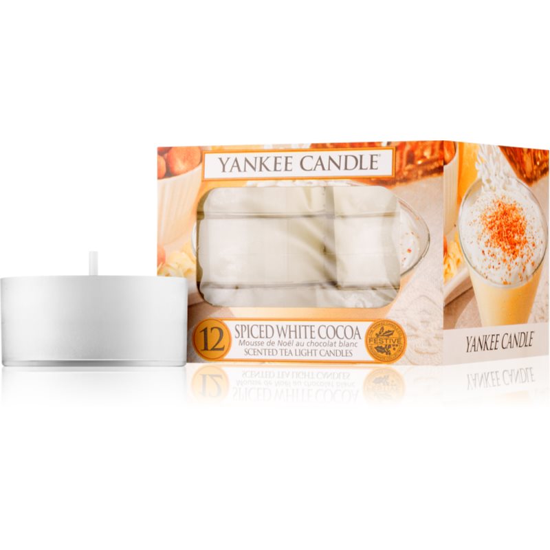 

Yankee Candle Spiced White Cocoa чайні свічки