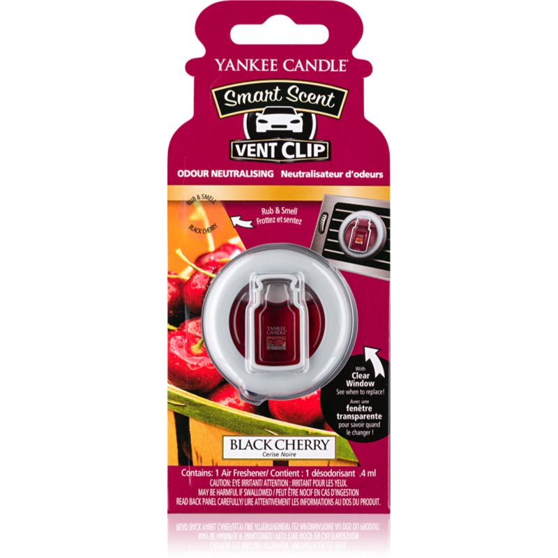 

Yankee Candle Black Cherry aромат для авто зажим