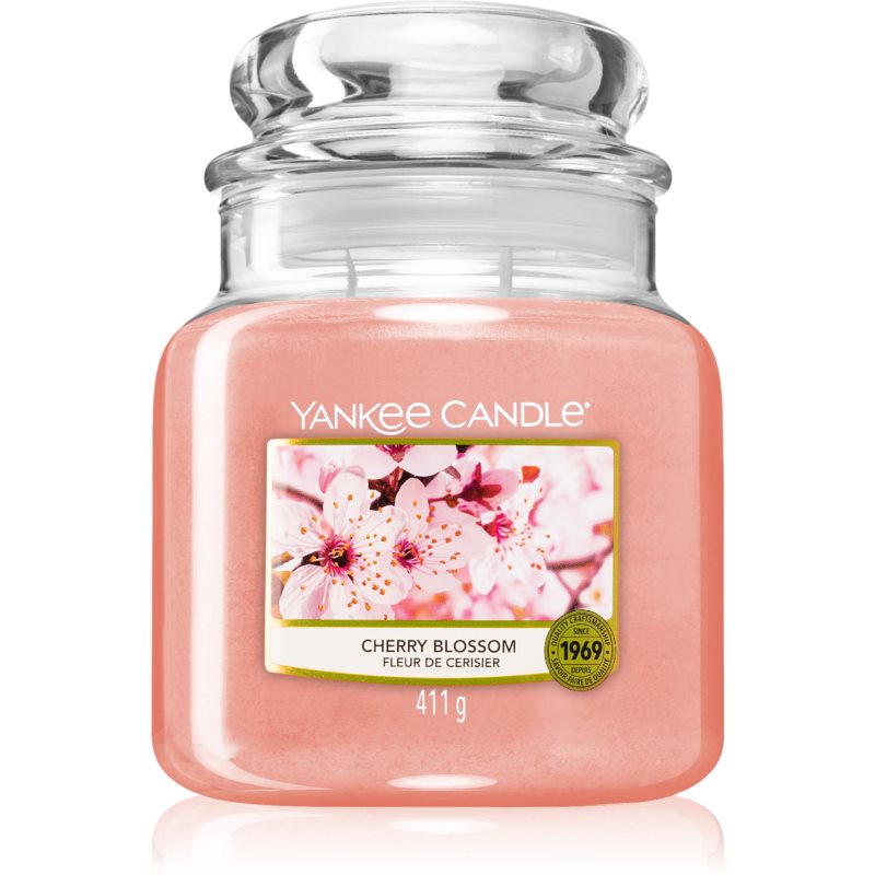 Yankee Candle Cherry Blossom 411 g vonná sviečka unisex
