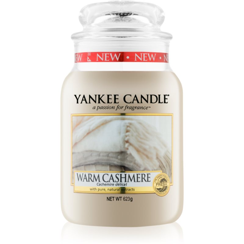 Yankee Candle Warm Cashmere Scented Candle Classic Large 623 G