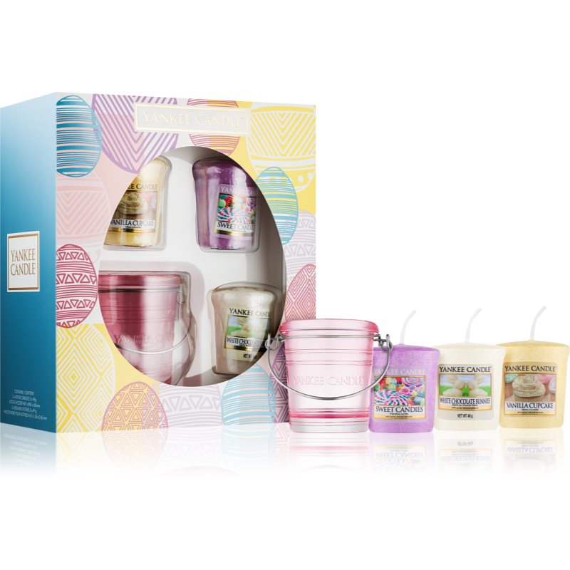 

Yankee Candle Easter Egg подарунковий набір (White Chocolate Bunnies + Sweet Candies + Vanilla Cupcake)