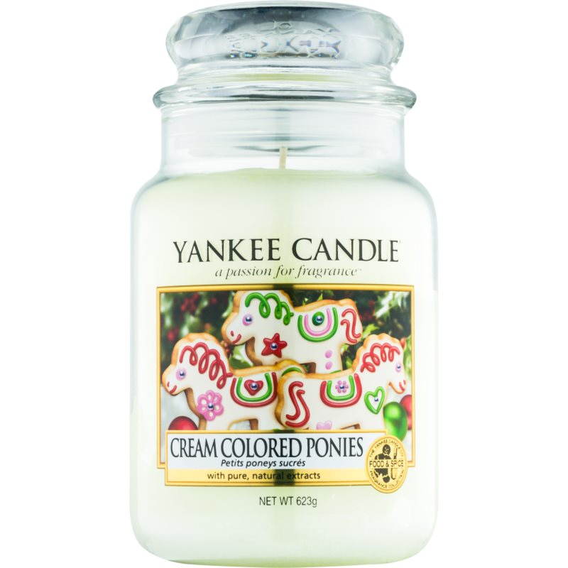 

Yankee Candle Cream Colored Ponies aроматична свічка Classic велика